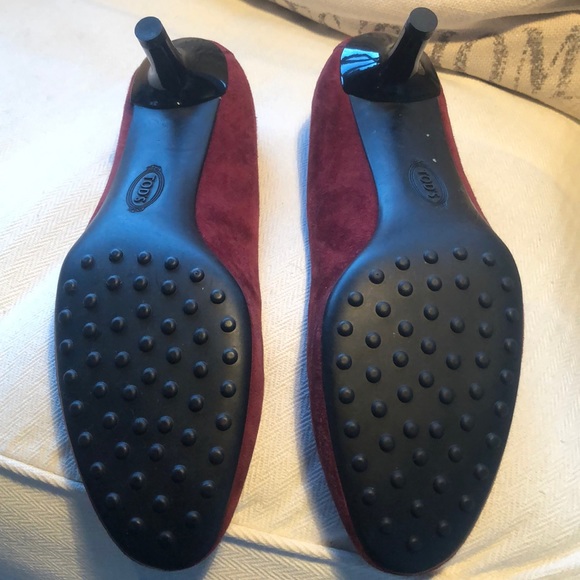 Tod’s Burgundy heels , size 37 - Picture 8 of 8